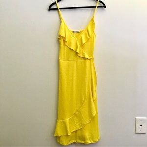 NWT Zara strappy ruffled dress